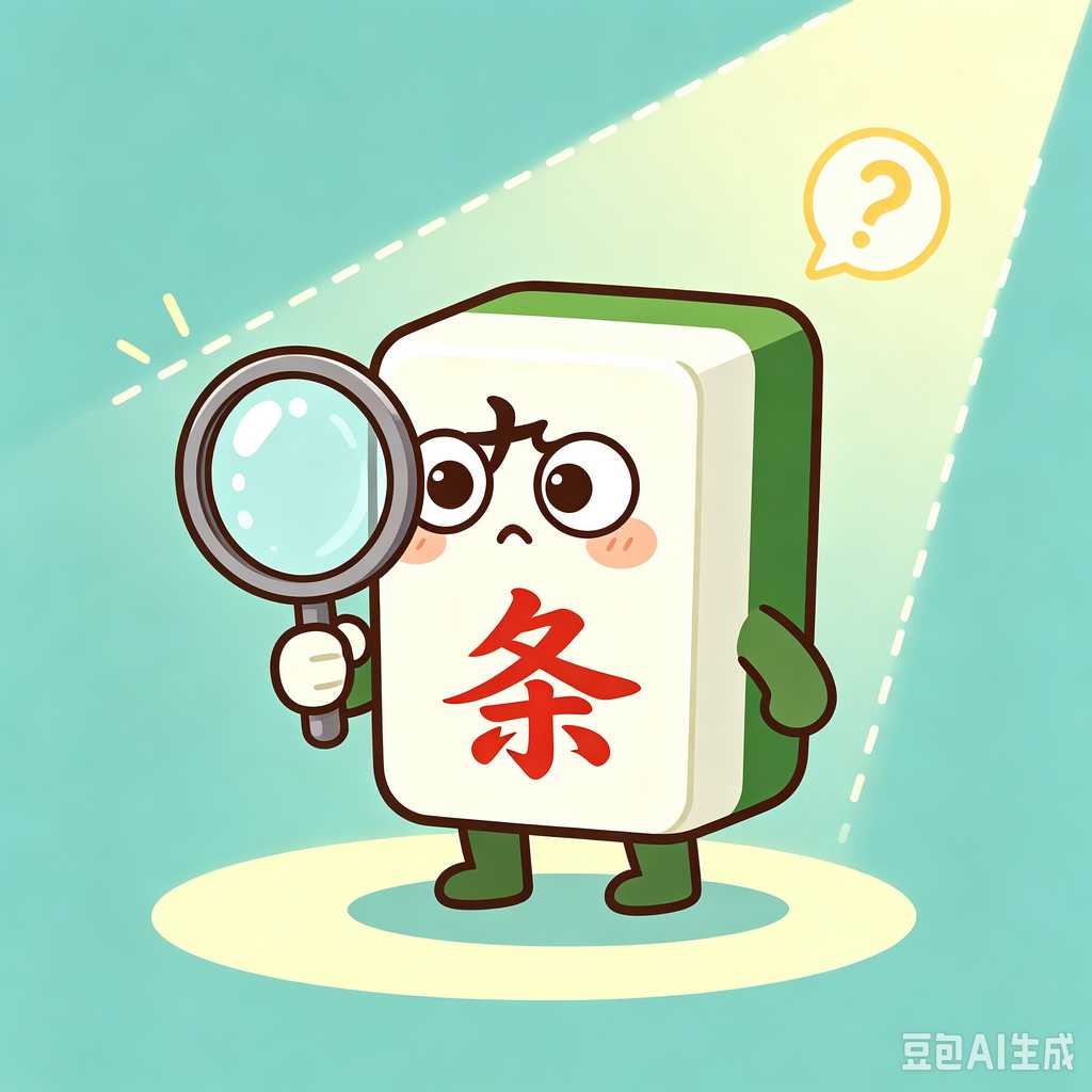 thickened mahjong tiles
