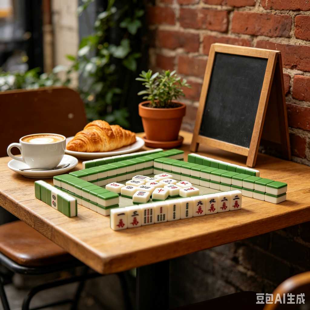 fashion mini mahjong set gift